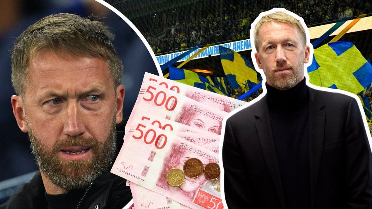 Graham Potter kan få en fin bonus vid ett eventuellt VM.