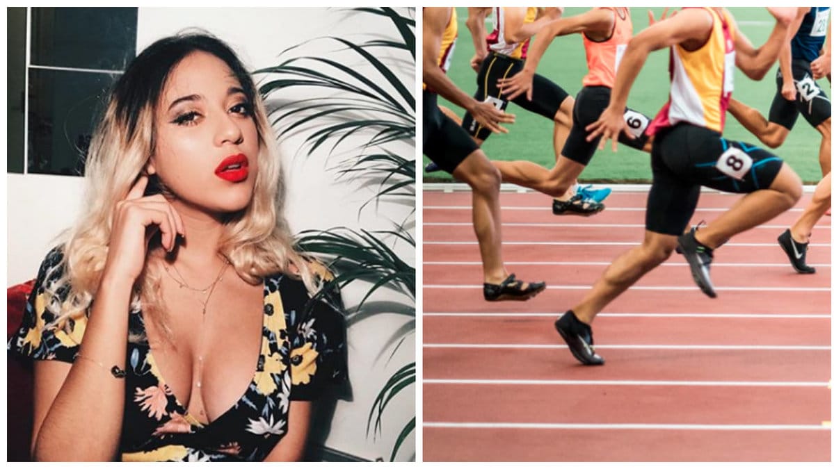 Natasha Aponte arrangerade en Tinderdejt som liknade spelen i Hunger Games. 