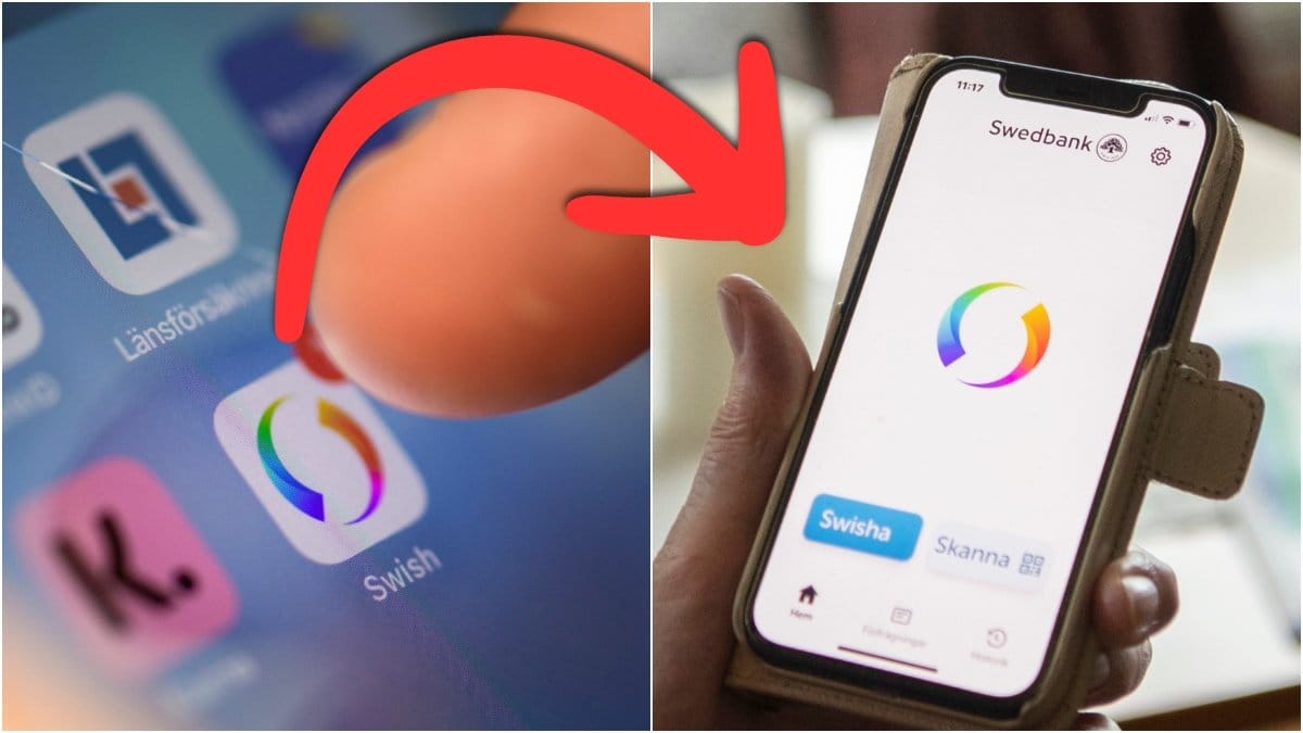 Swish genomför en förändring i appen.