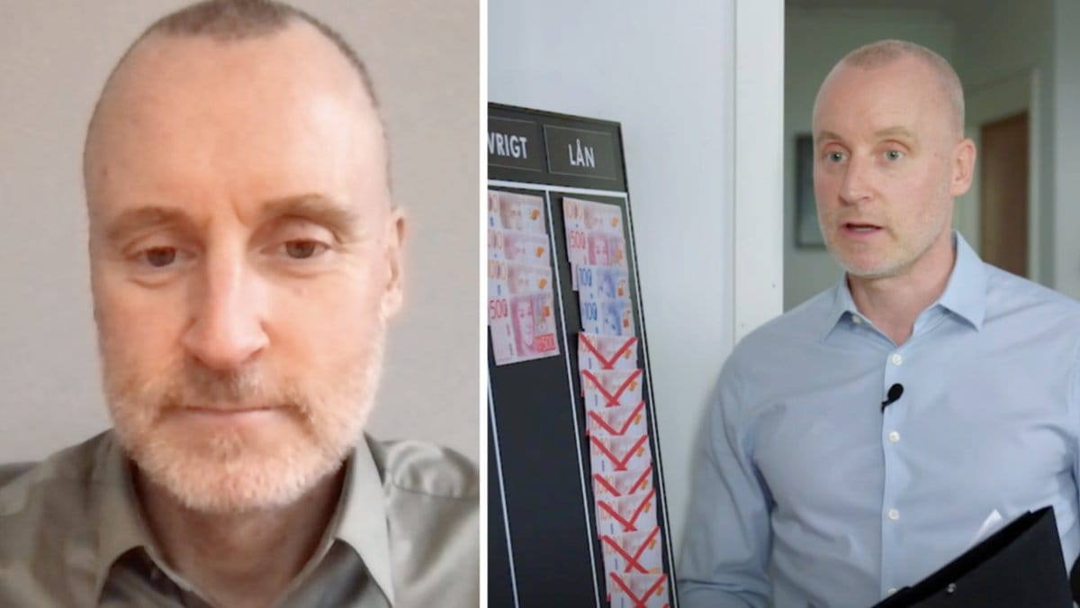 Magnus Hedberg är programledare för Lyxfällan.