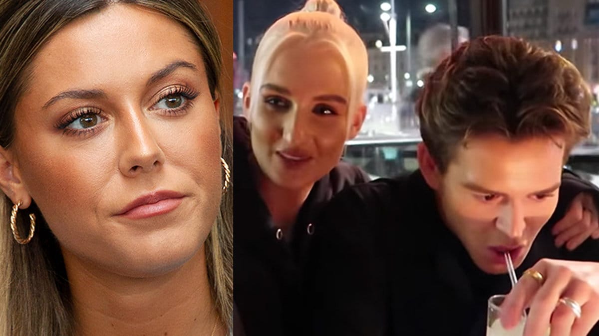 Bianca Ingrosso med assistenten Lovisa Worge och Lucas