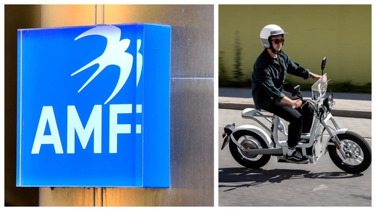AMF Pension Cake elcykel elmoped