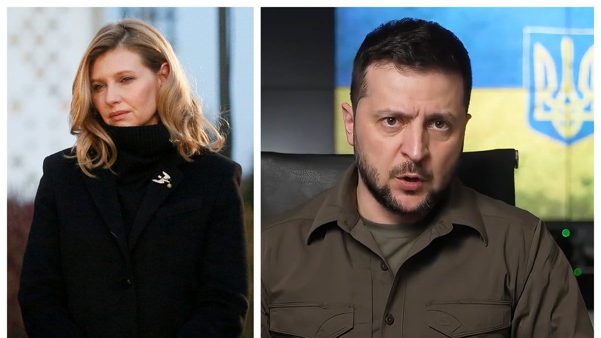 Olena Zelenska öppnar upp om livet under kriget.