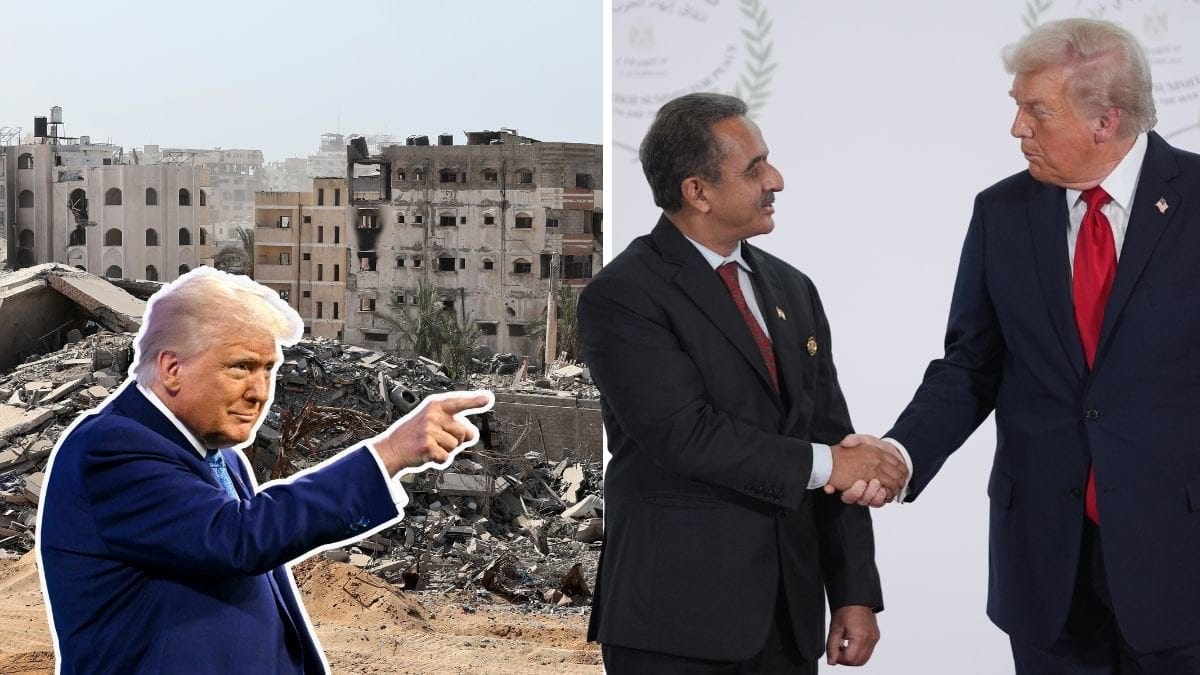 Trump och Gaza.