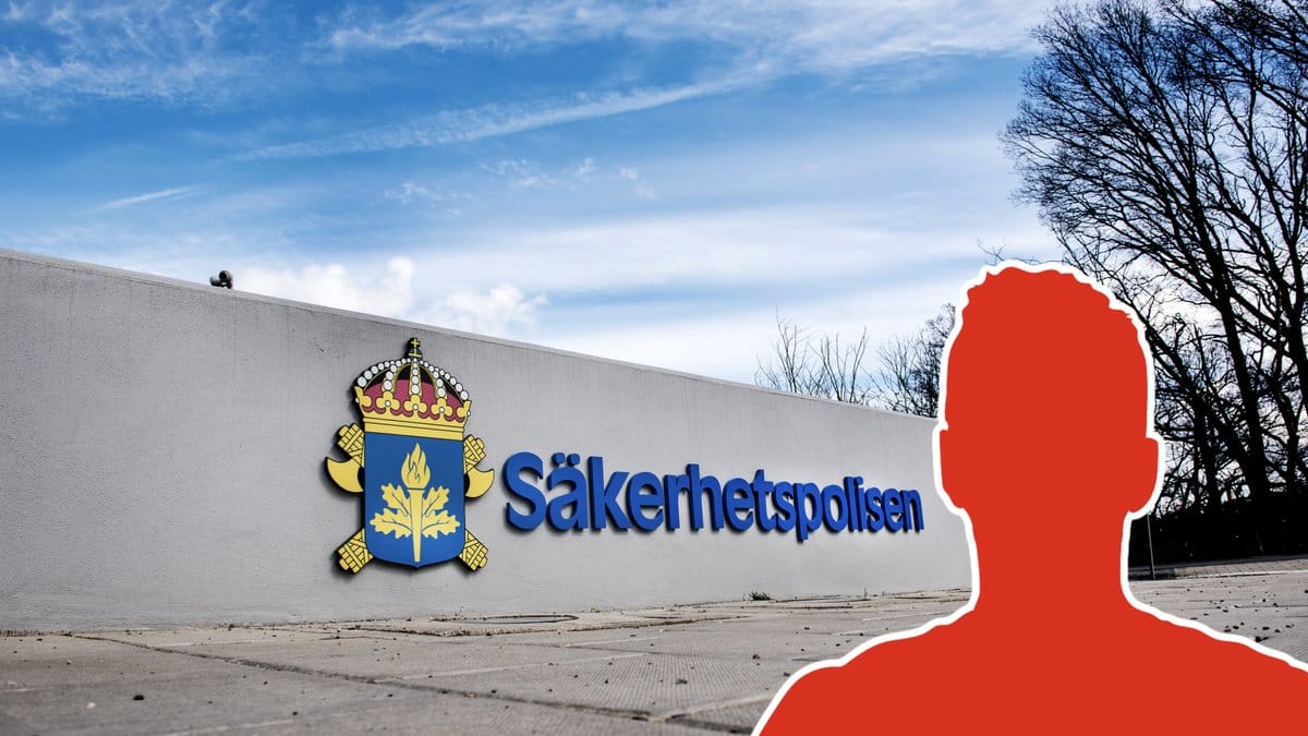 Mannen från USA misstänks för terrorbrott.