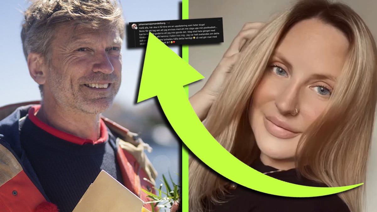 Johanna vann en miljon i Postkodlotteriet