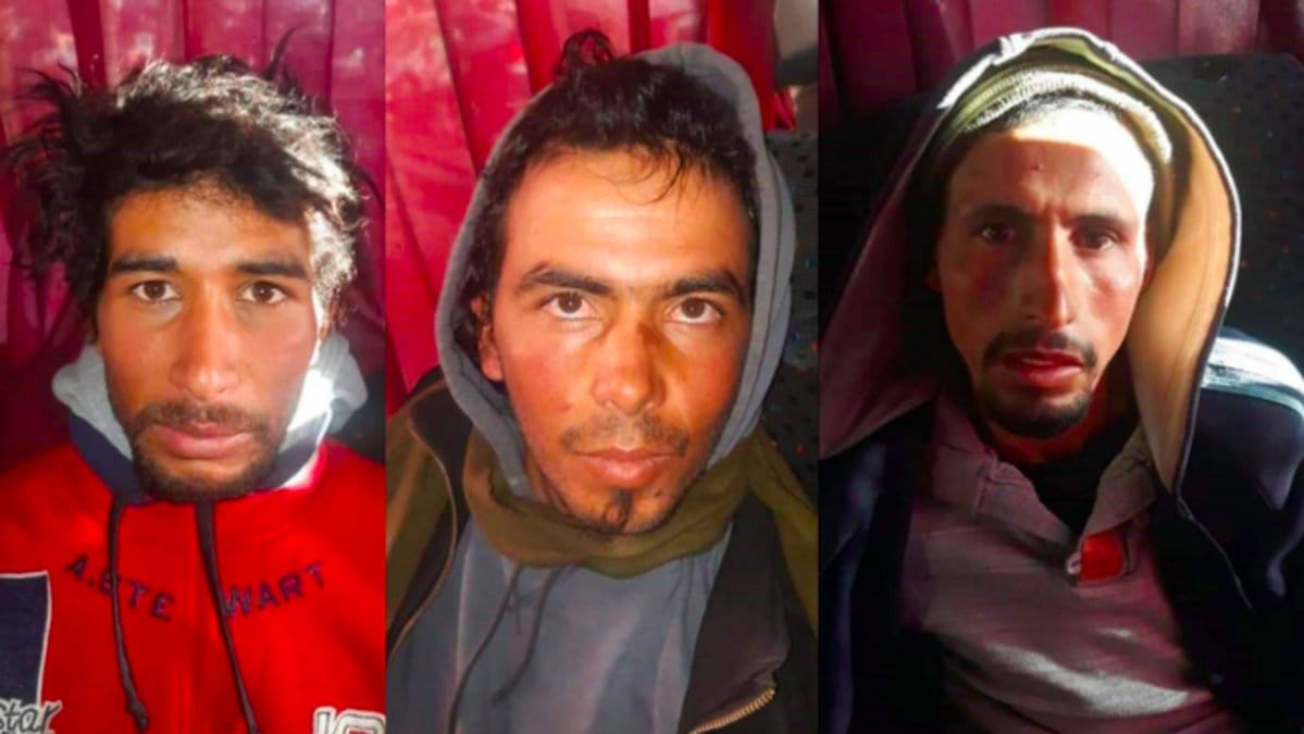 Ouziad Younes, Rachid Afatti och Ejjoud Abdessamad.