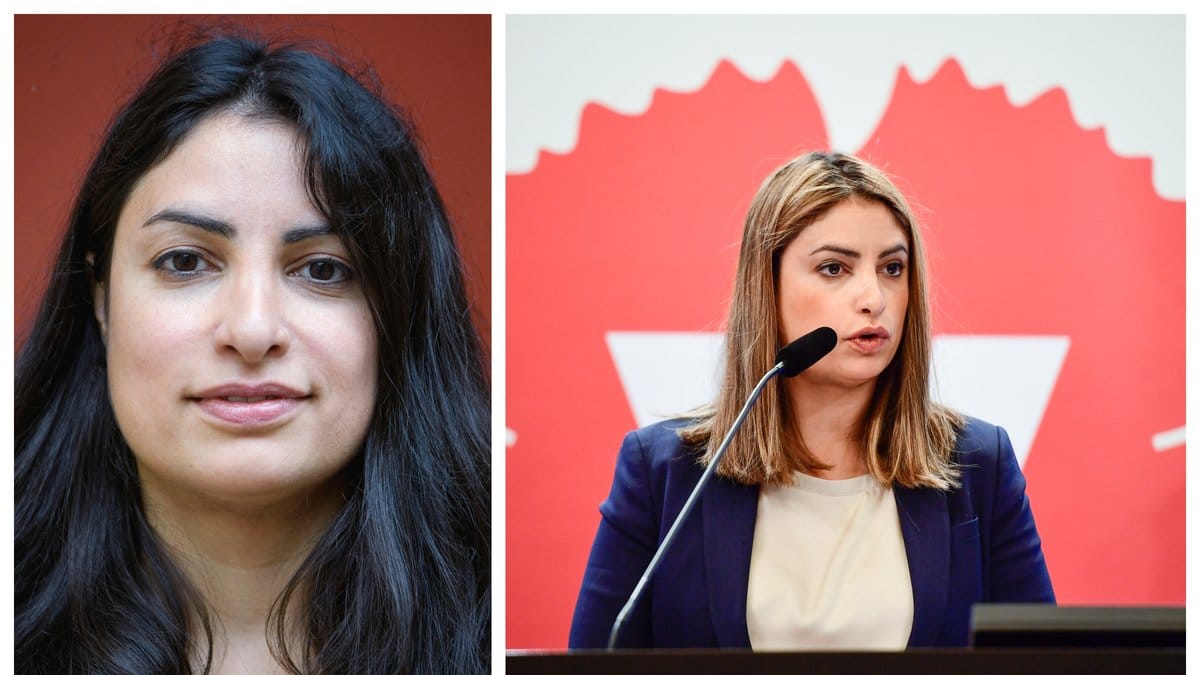 Nooshi Dadgostar (V) medverkar i Nyheter24:s podcast 24 Frågor.