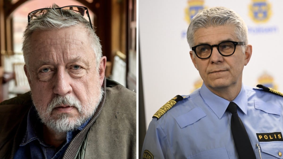 Kriminalprofessorn Leif GW Persson tycker att rikspolischefens uttalande är osmakligt.