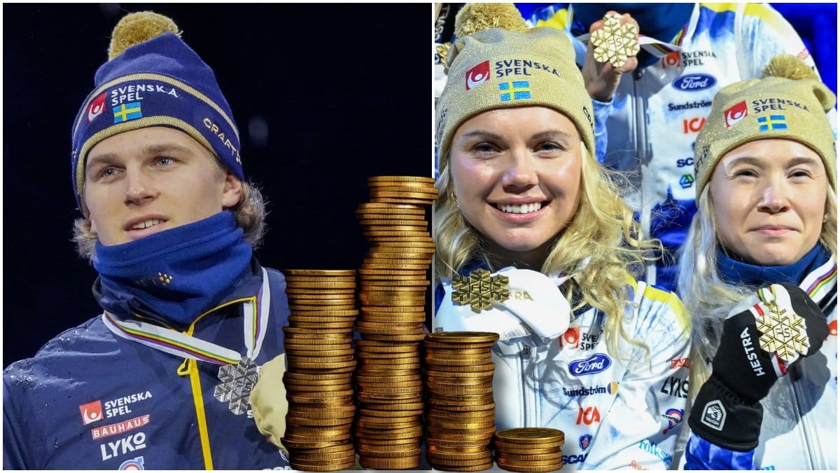 En miljardär har klivit in och sponsrat Emma Ribom, Edvin Anger och Jonna Sundling.