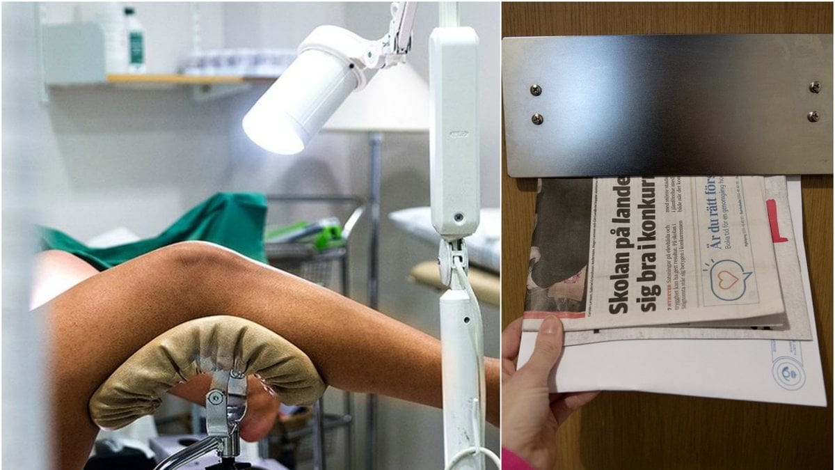 Cellprovtagning med hemtest.