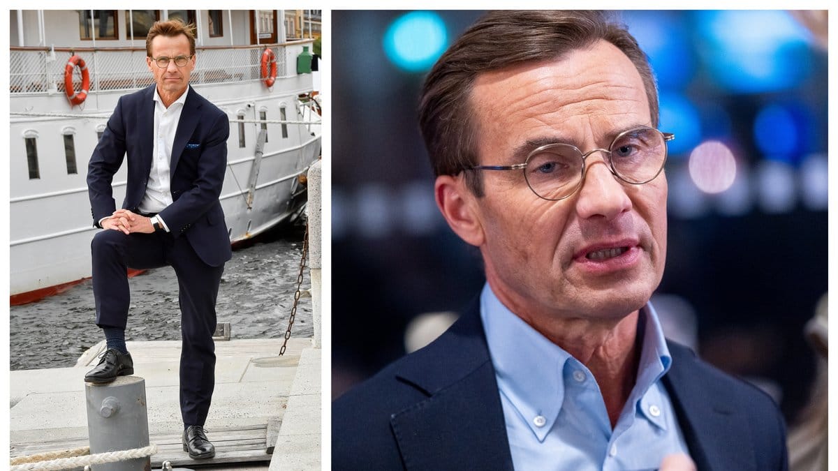 Ulf Kristersson (M) kommenterar snackisen kring sina vader.
