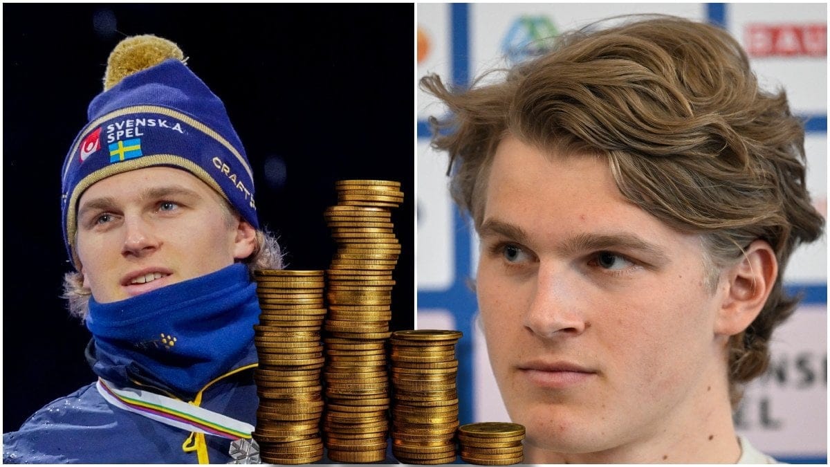 Pengarna strömmar in på Edvin Angers konto