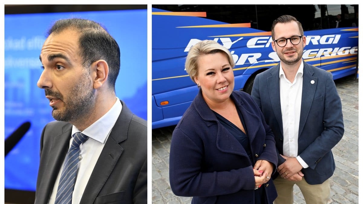 Bussturnén går till de svenska kärnkraftverken. 