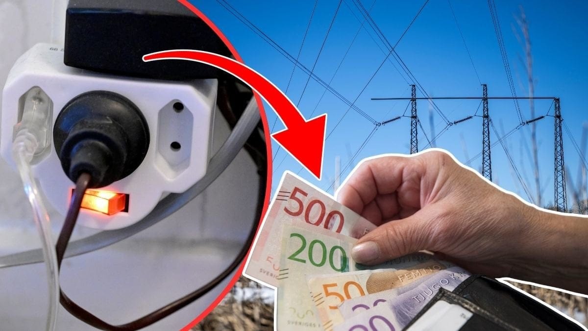 elnät, sladdar, plånbok