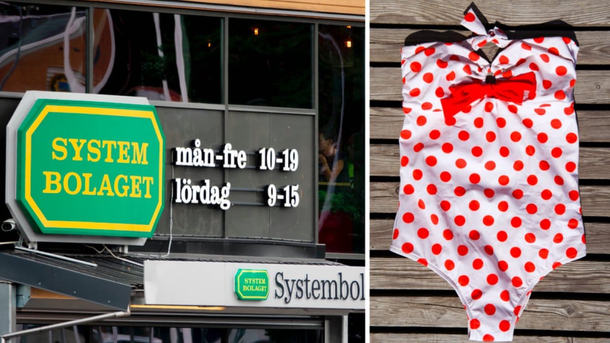 Systembolaget och baddräkt