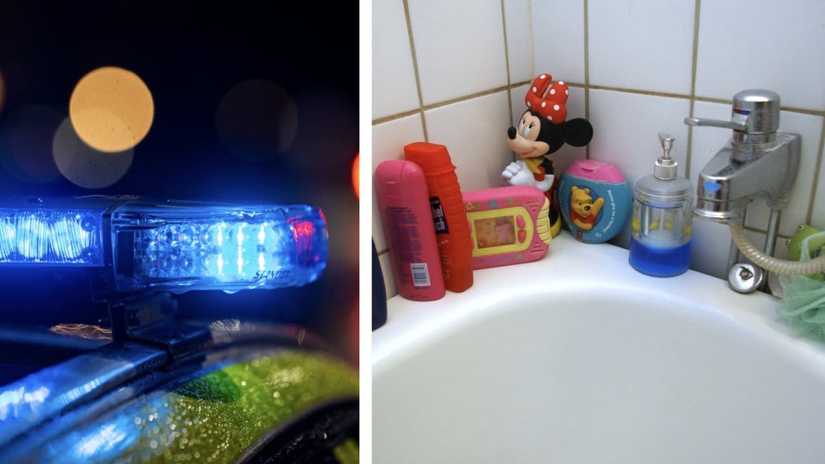 Flickan var medvetslös när ambulanspersonalen kom.