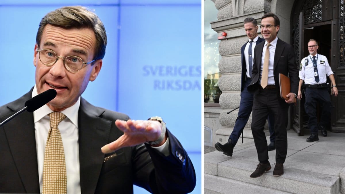 Ulf Kristersson (M) har lämnat rapport till talmannen