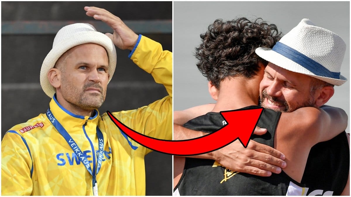 Stefan Holm kramar om Melwin Lycke Holm.