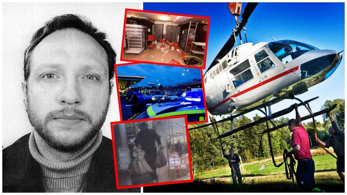 Helikopterrånet i Västberga ägde rum år 2009. 