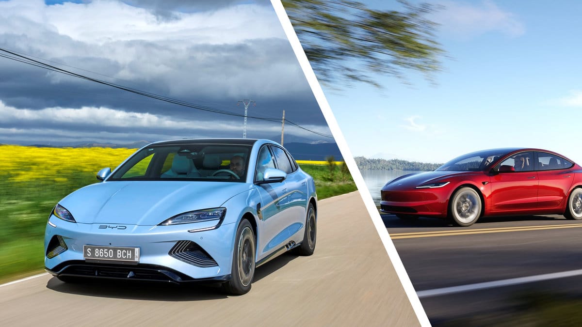 BYD och Tesla