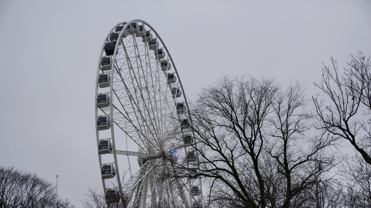 Det blir inget Liseberg på minst tre veckor till.