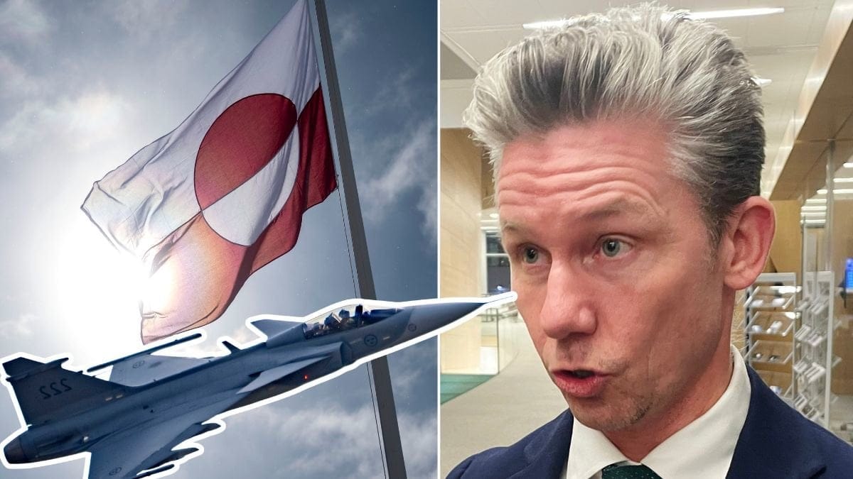 Sverige öppnar för Natoinsats på Grönland.