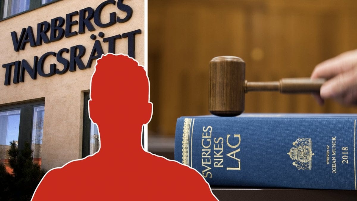 Mannen frikänns av Varbergs tingsrätt.