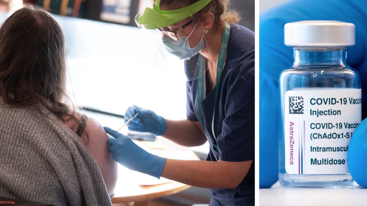 Samband mellan Astras vaccin och blodproppar.