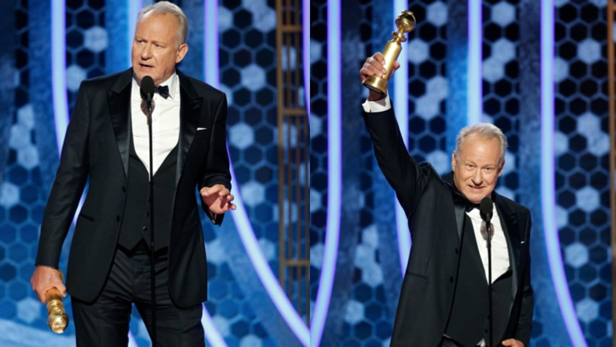 Svenske Stellan Skarsgård vinner Golden Globe