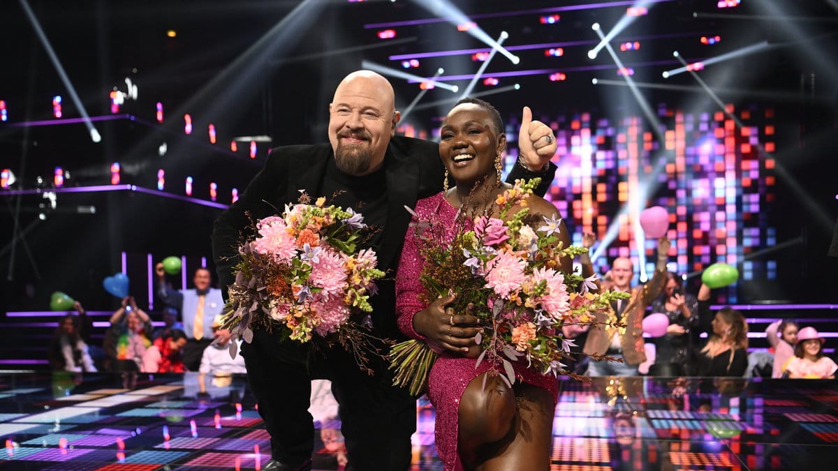 Anders Bagge och Faith Kakembo vidare till finalen i Melodifestivalen