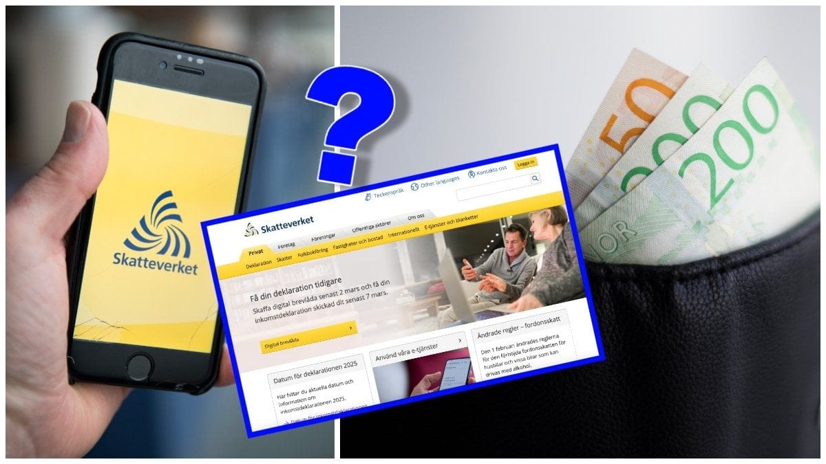I vilken ordning skickas deklarationen 2025 ut?