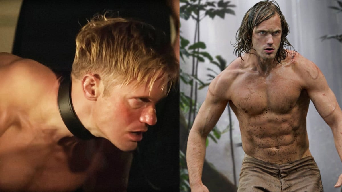 Alexander Skarsgård bjuder på sin kropp