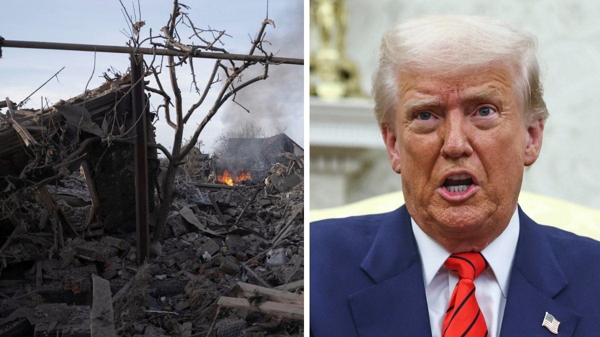 USA:s president Donald Trump hävdar att han var lite sarkastisk när han lovade att få ett slut på Rysslands krig i Ukraina på ett dygn