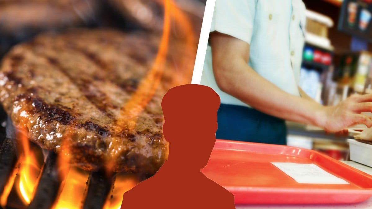 Vegansk-man-stammer-Burger-King