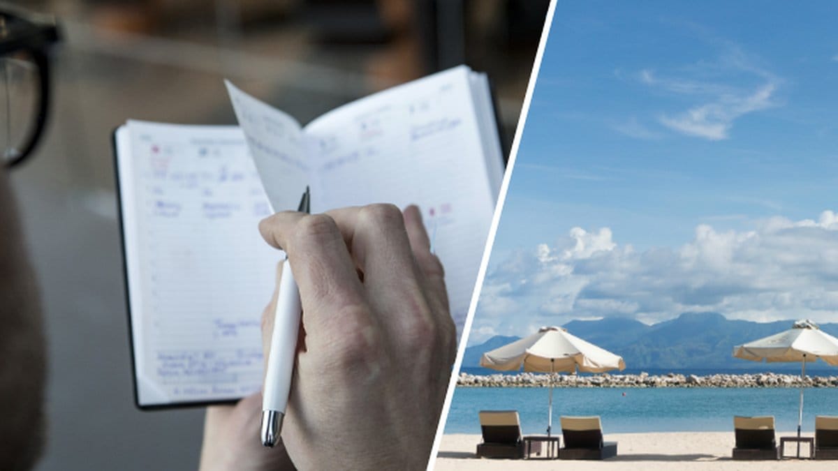 Kalender, Sandstrand