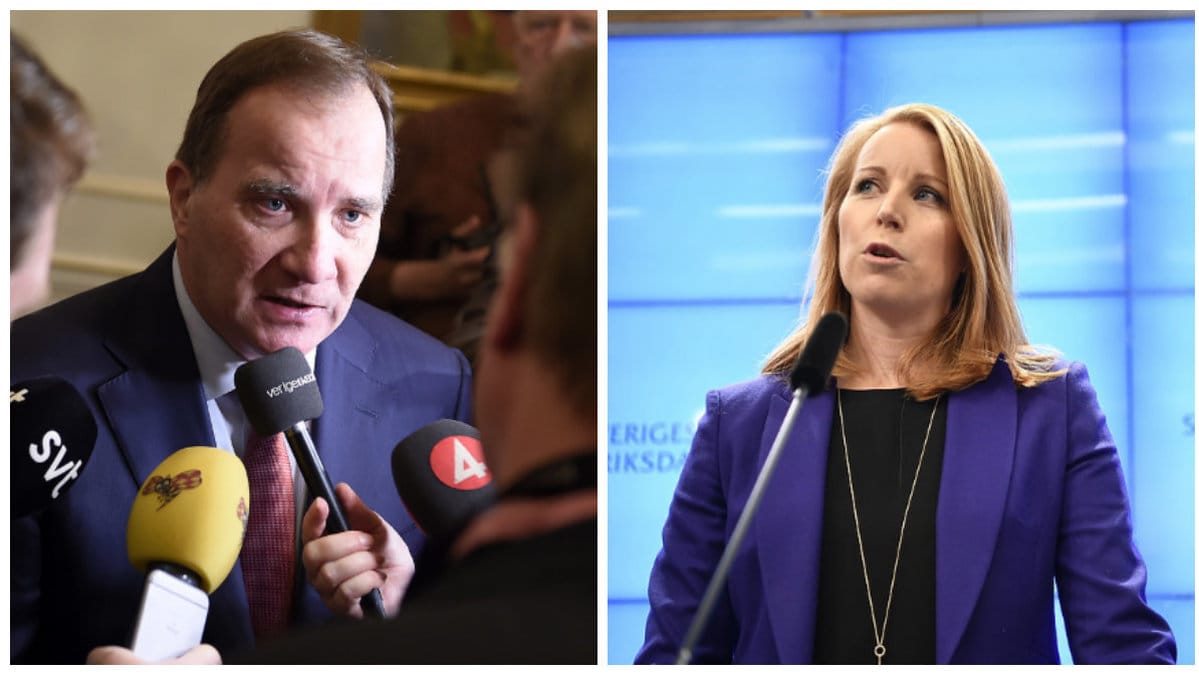 Stefan Löfven, Annie Lööf. 