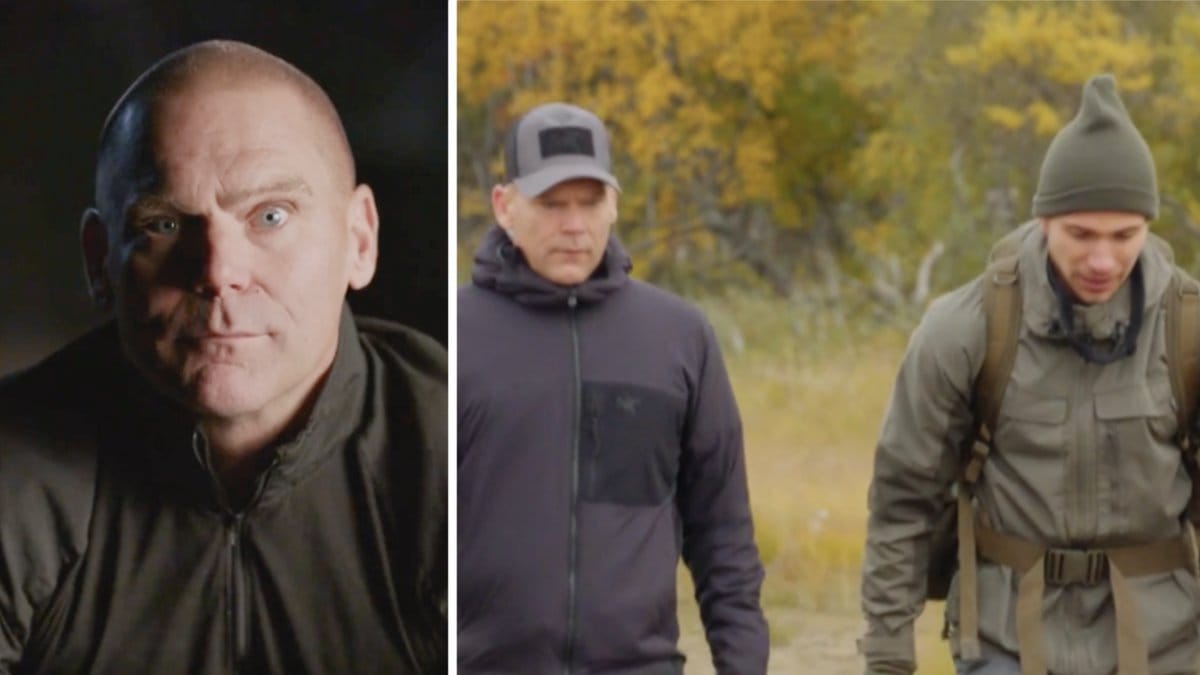 Sebastian Martinsson och instruktören Bella medverkar i Elitstyrkans hemligheter