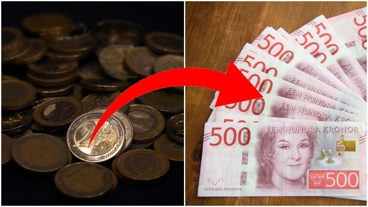 Euro och 500-sedlar