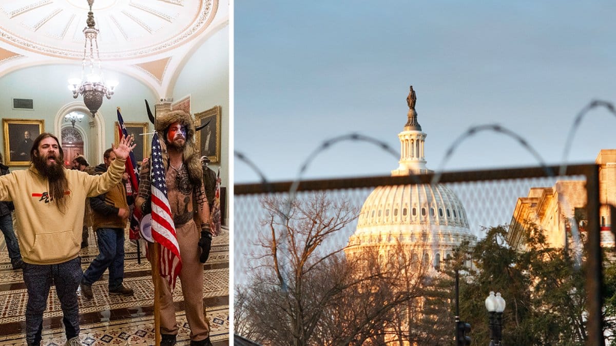 Amerikansk polis har fått uppgifter om plan på att storma Kapitolium – idag.
