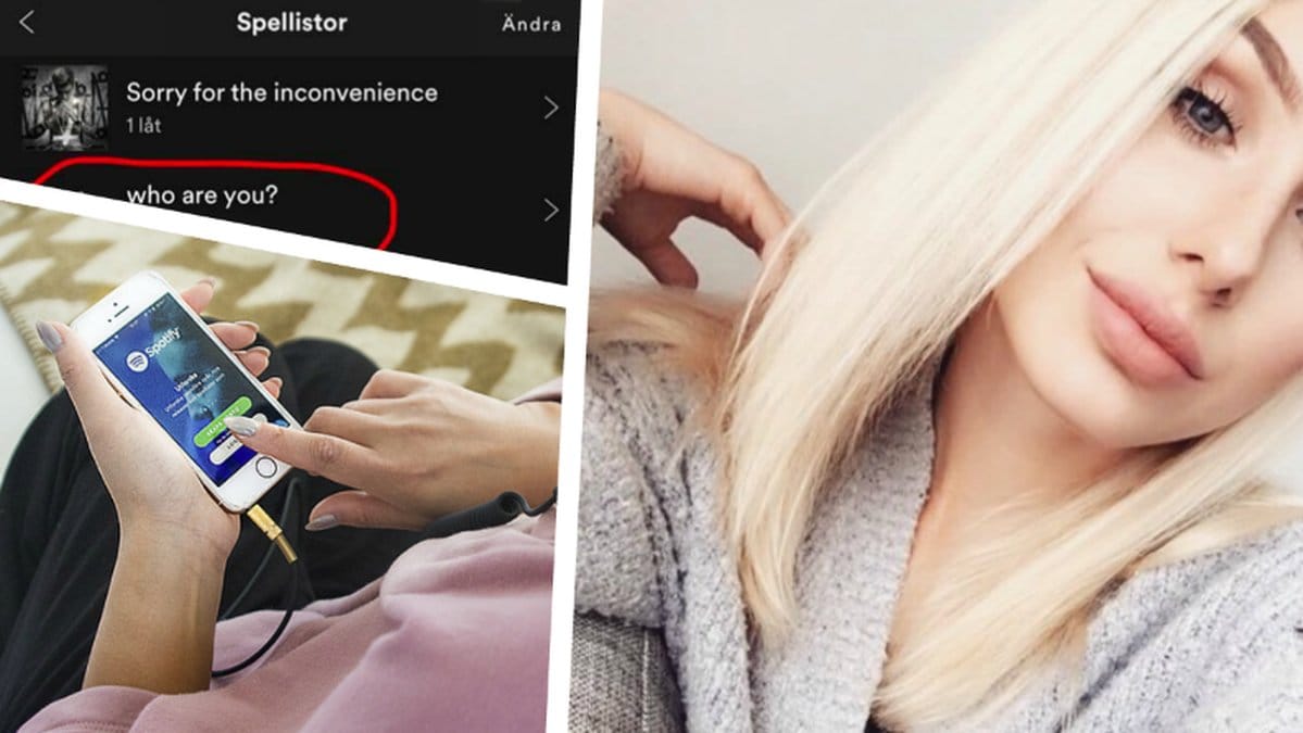 Patricia började kommunicera med sin hackare via spellistor
