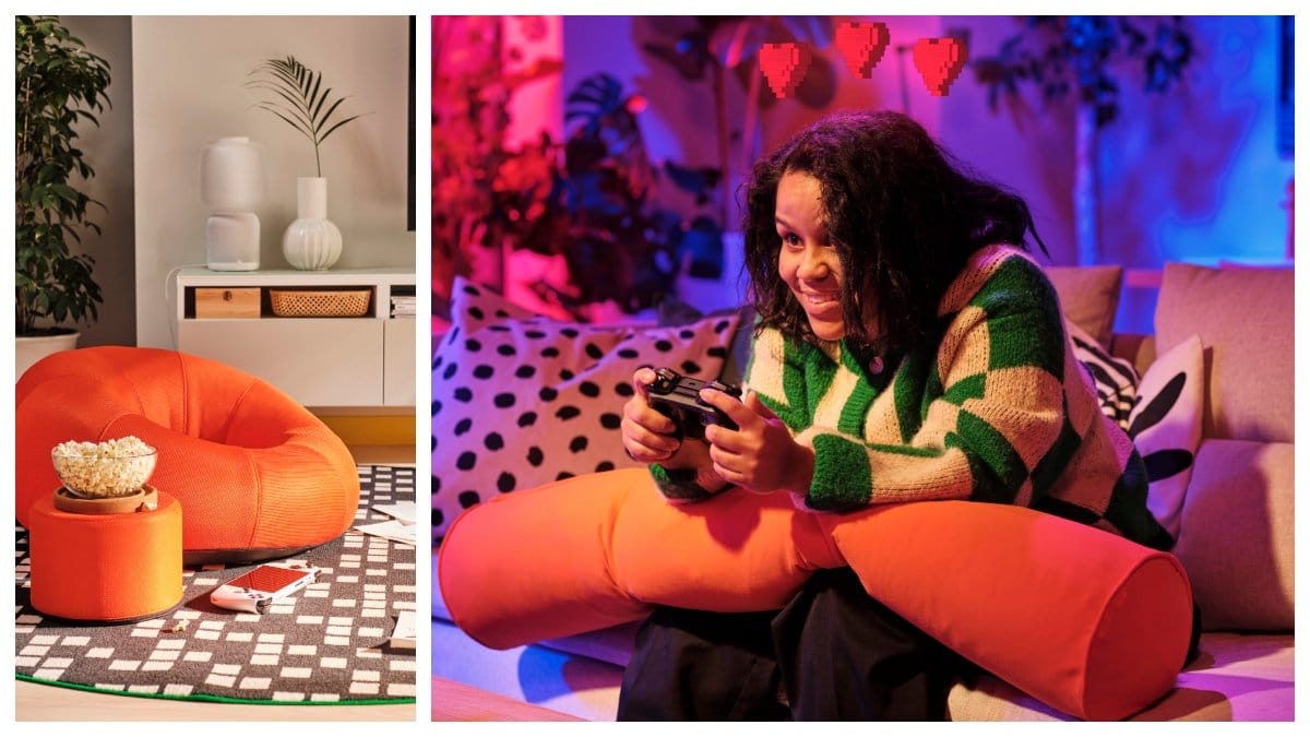 Ikea möbler gaming dataspel tevespel