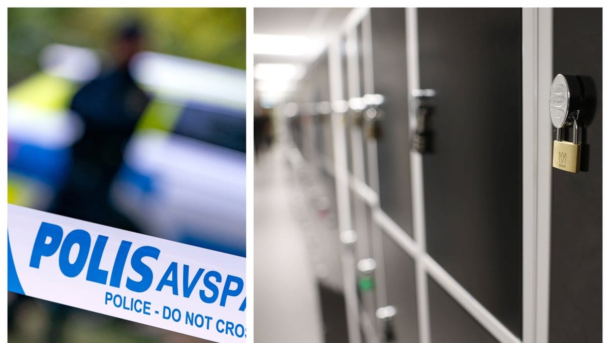 Ett knivdåd har inträffat på en gymnasieskola i Kristianstad.