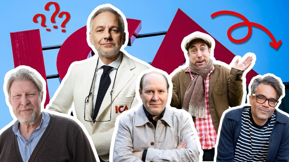 Rolf Lassgård, Björn Kellman, Henrik Dorsi, Per Andersson och David Batra.