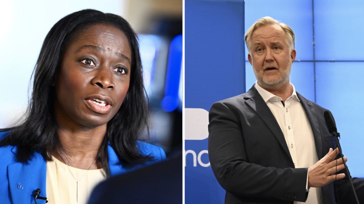 Nyamko Sabuni och Johan Pehrson 