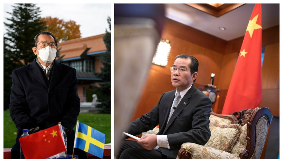 Kinas ambassadör Gui Congyou lämnar sitt uppdrag i Sverige, enligt ännu obekräftade uppgifter.