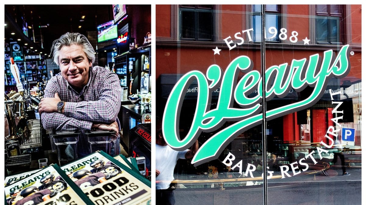 Jonas Reinholdsson, 60, grundade O'learys. 