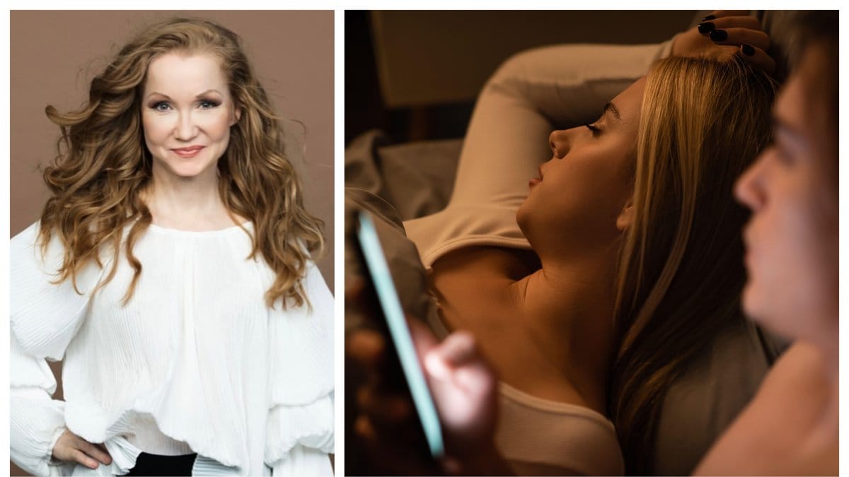 Angela Ahola, doktor i psykologi, följde två personer som vid tiden var otrogna mot sina respektive partners.