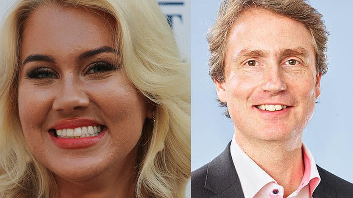 Isabella Löwengrip och pojkvännen Erik Selin