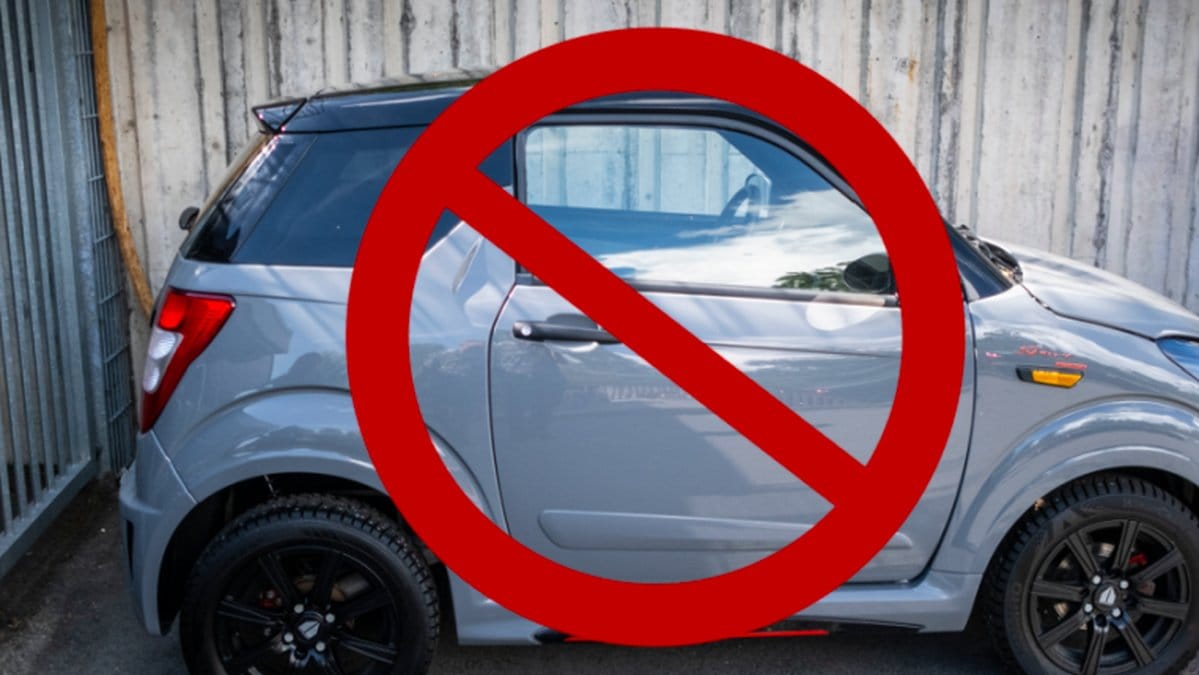 Därför vill förbundet förbjuda mopedbilar.